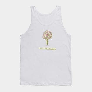 All choked up over you artichoke pun Tank Top